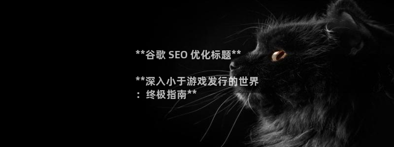 新航娱乐公司简介和历史背景分析：**谷歌 SEO 优化标题**

**深入小于游戏发行的世界
：终极指南**